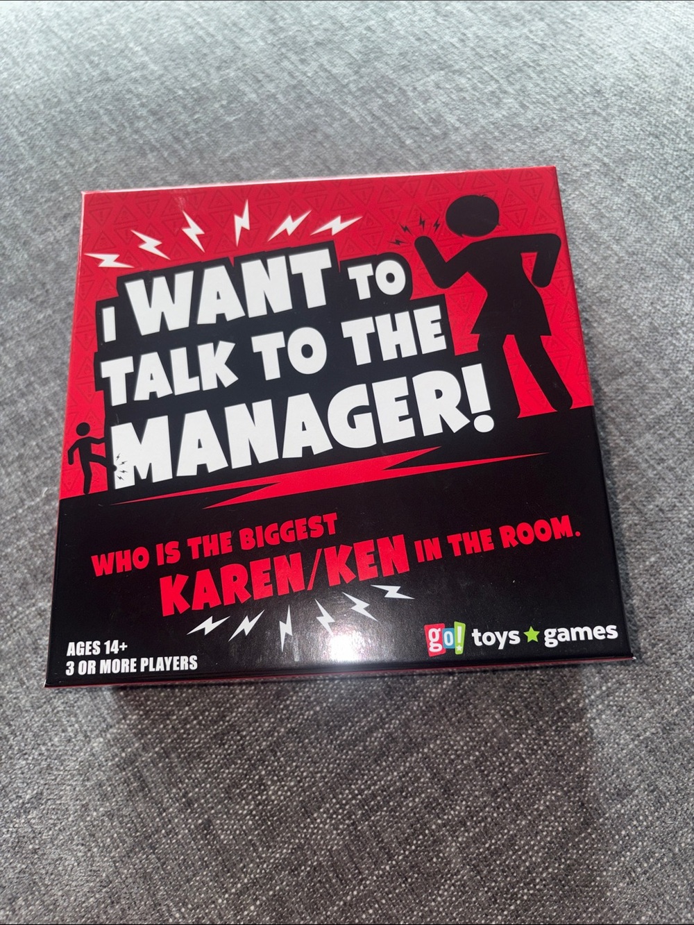 "I Want to Talk to the Manager" Party Game
